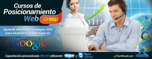 Cursos de Posicionamiento Web